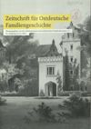 [Zeitschrift für ostdeutsche Familiengeschichte]