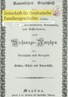 [Zeitschrift für ostdeutsche Familiengeschichte]