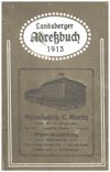 [Adreßbuch Landsberg (Warthe) und Bürgerwiesen]