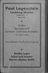 [Adreßbuch Landsberg (Warthe) und Bürgerwiesen]