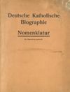 Deutsche katholische Biographie