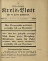 [Kreis-Blatt für den Kreis Bolkenhain]