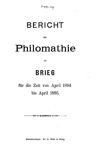 [Bericht der Philomathie zu Brieg a. O.]