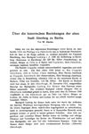 [Archiv der Brandenburgia, Gesellschaft für Heimatkunde der Provinz Brandenburg zu Berlin]