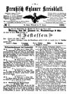 [Preussisch Eylauer Kreisblatt]