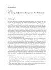 Einleitung: Wolfgang Benz: Exodus. Der Auszug der Juden aus Europa nach dem Holocaust