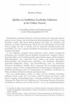 Matthias Weber: Quellen zur ländlichen Geschichte Schlesiens in der Frühen Neuzeit. 1. Grundherrschaft und Gutsherrschaft in der Historiographie bis 1945