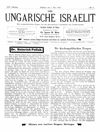 [Der ungarische Israelit]