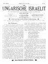 [Der ungarische Israelit]