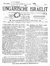 [Der ungarische Israelit]