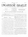 [Der ungarische Israelit]