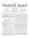 [Der ungarische Israelit]