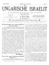 [Der ungarische Israelit]