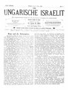 [Der ungarische Israelit]