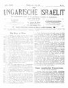 [Der ungarische Israelit]