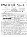 [Der ungarische Israelit]