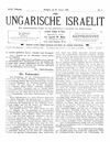 [Der ungarische Israelit]