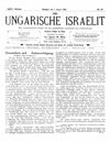 [Der ungarische Israelit]