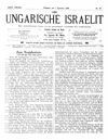 [Der ungarische Israelit]