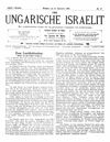 [Der ungarische Israelit]