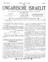 [Der ungarische Israelit]