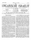 [Der ungarische Israelit]