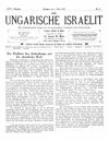 [Der ungarische Israelit]