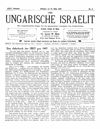 [Der ungarische Israelit]