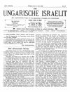 [Der ungarische Israelit]