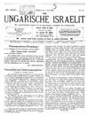 [Der ungarische Israelit]