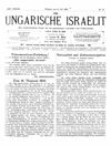 [Der ungarische Israelit]