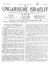 [Der ungarische Israelit]