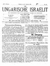 [Der ungarische Israelit]