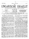 [Der ungarische Israelit]