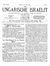 [Der ungarische Israelit]