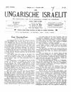 [Der ungarische Israelit]