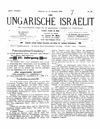 [Der ungarische Israelit]