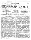 [Der ungarische Israelit]