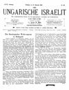 [Der ungarische Israelit]