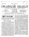 [Der ungarische Israelit]