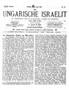 [Der ungarische Israelit]