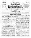 [Ungarisch-jüdische Wochenschrift]