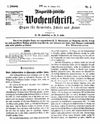 [Ungarisch-jüdische Wochenschrift]