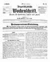 [Ungarisch-jüdische Wochenschrift]