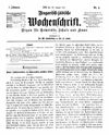 [Ungarisch-jüdische Wochenschrift]