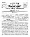 [Ungarisch-jüdische Wochenschrift]