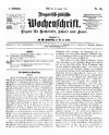 [Ungarisch-jüdische Wochenschrift]