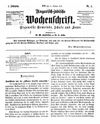 [Ungarisch-jüdische Wochenschrift]