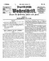 [Ungarisch-jüdische Wochenschrift]