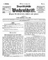 [Ungarisch-jüdische Wochenschrift]